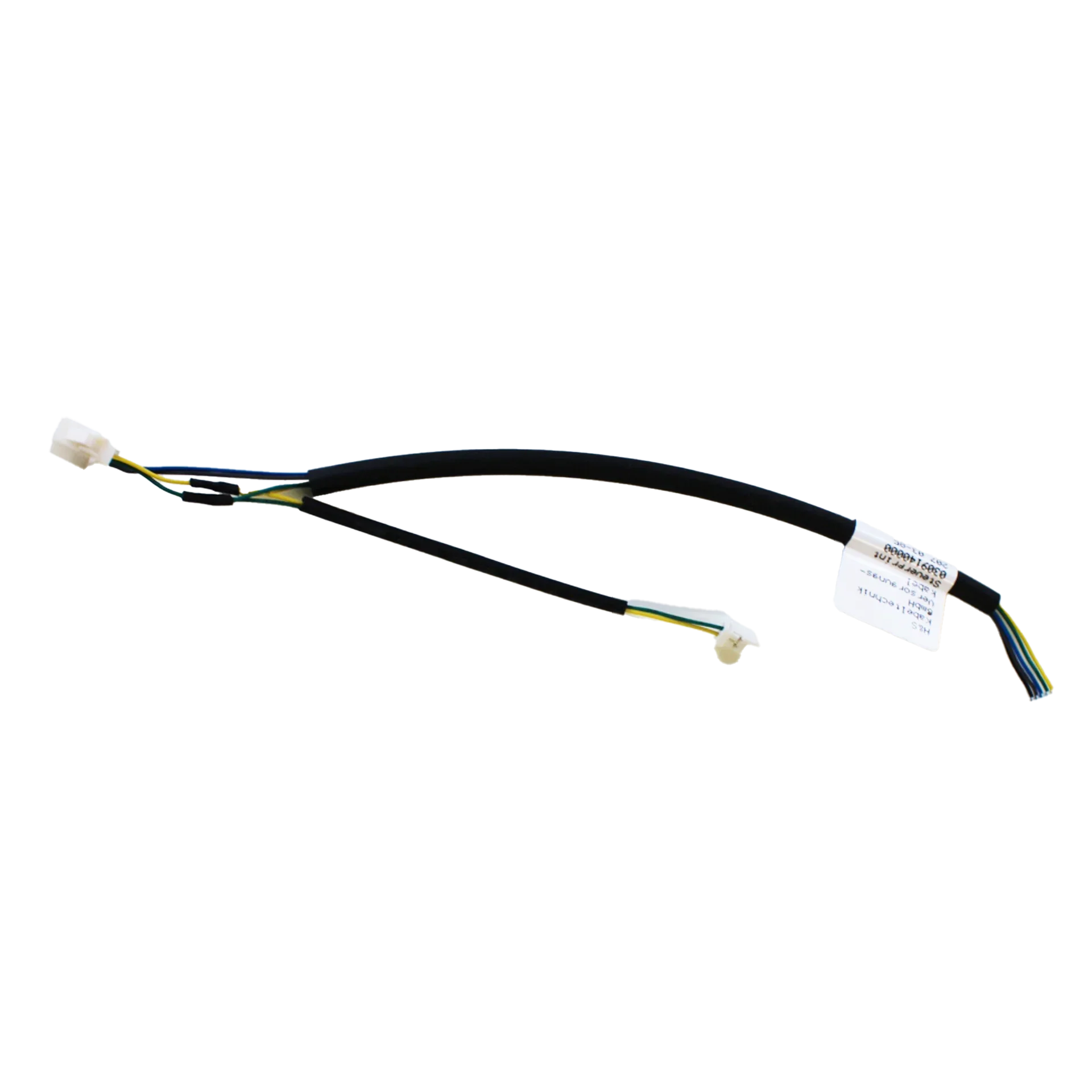 Black cable with connectors and color-coded wires for petWALK smart pet door systems