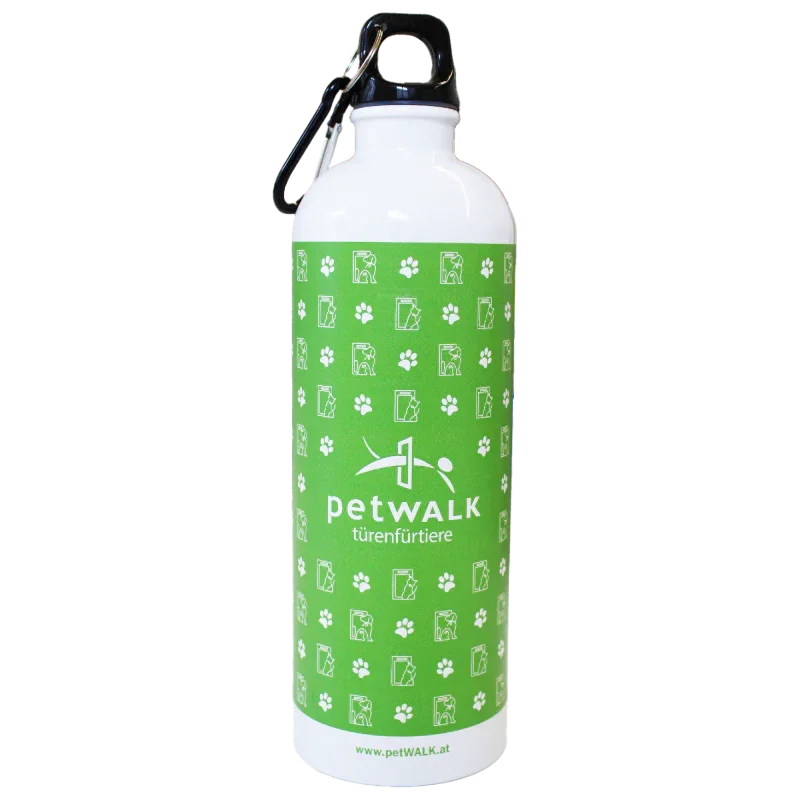 petWALK stainless steel drinking bottle 750 ml